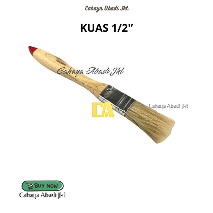 

Kuas Cat 1/2'' / Kuas Cat 1/2in