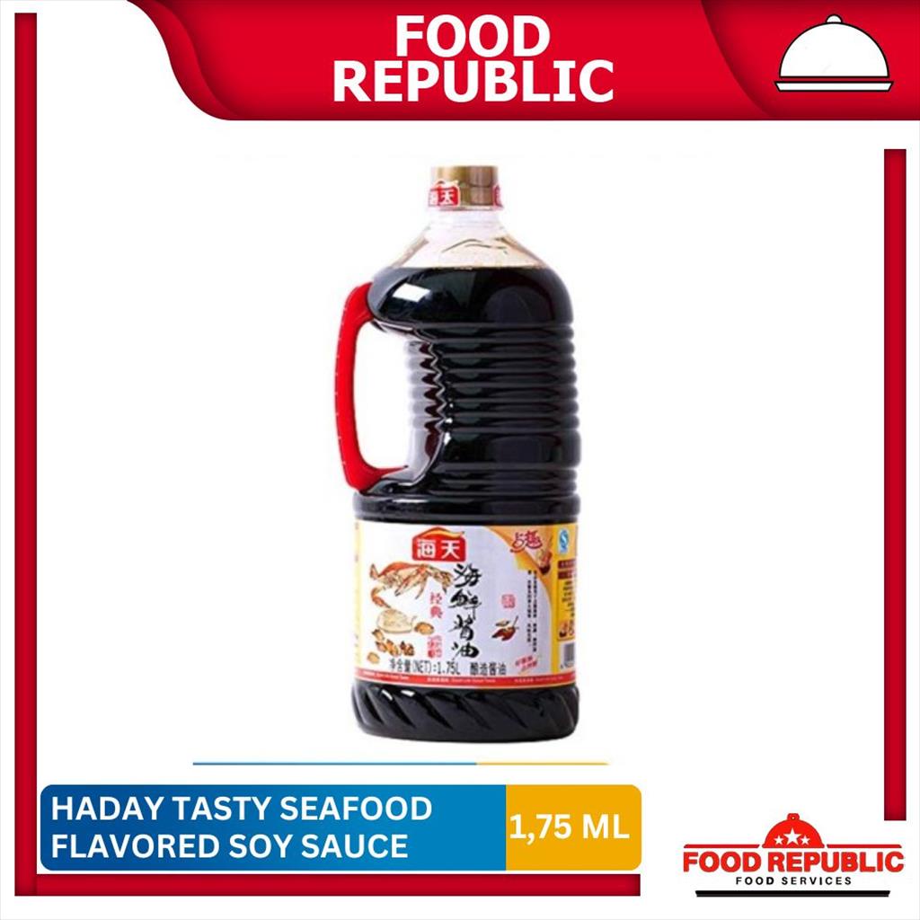 

Haday Seafood Soy Sauce 1.75 Ltr Kecap Asin Tasty HaiTian Halal