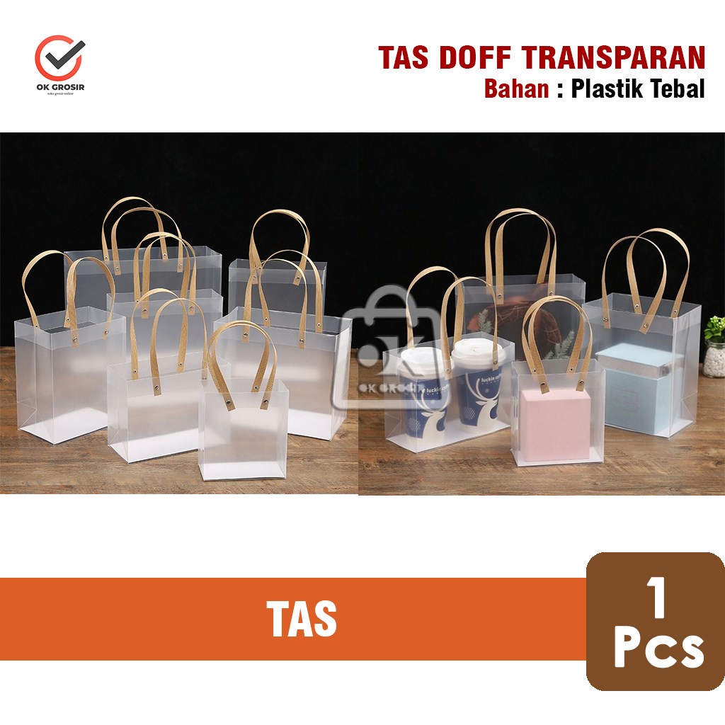 

Tas Doff Transparan / Tas Hampers / Tas Bingkisan (1 Pcs)