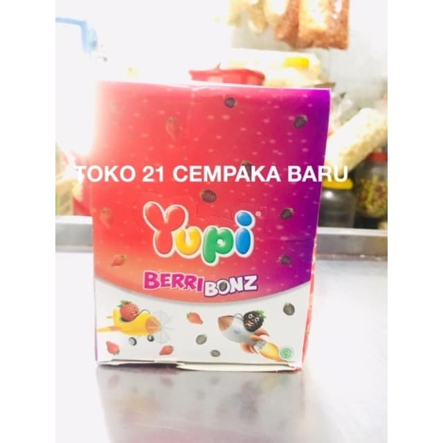 

Yupi BERRI BONZ 1 box isi 24 pcs | Permen Jelly Yupi Promo Murah