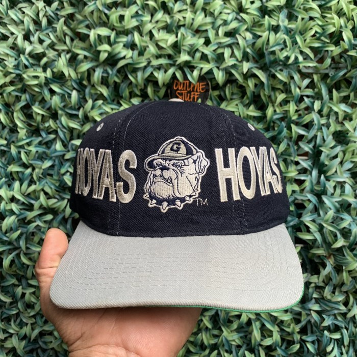 Topi vintage starter georgetown hoyas wool