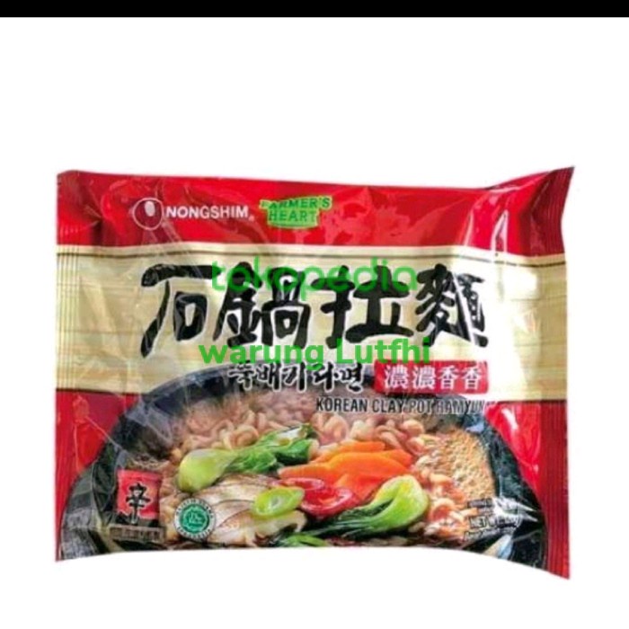 

Nong Shim Claypot Ramyun 120gr