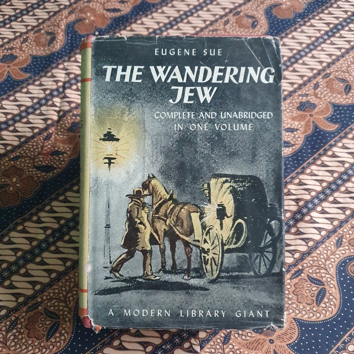 EUGENE SUE THE WANDERING JEW - THE MODERN LIBRARY