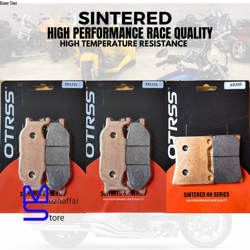 Kampas Rem Brake pad Motor Yamaha XJ900 XJ 900S XJ900S XJ 900 S 900 1995-2003 Sintered