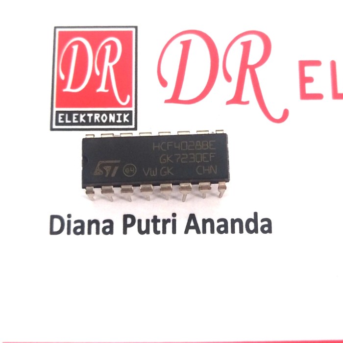 IC 4028 CD4028 Integrated Circuit CMOS CD4028BE DIP LA27