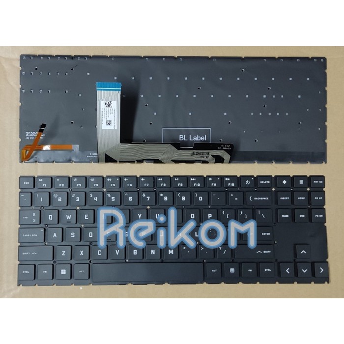 Keyboard HP Omen 15en 15-en 15-en0013dx 15-en1029ax 15-en1036ax