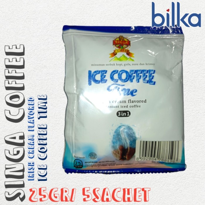 

KOPI BUBUK CAP SINGA ICE COFFEE TIME 5X25GRAM