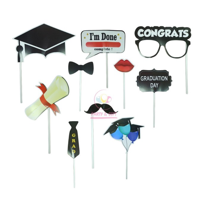 Photobooth Property / Photo Props Pesta / Party Photobooth Property - Happy Wedding