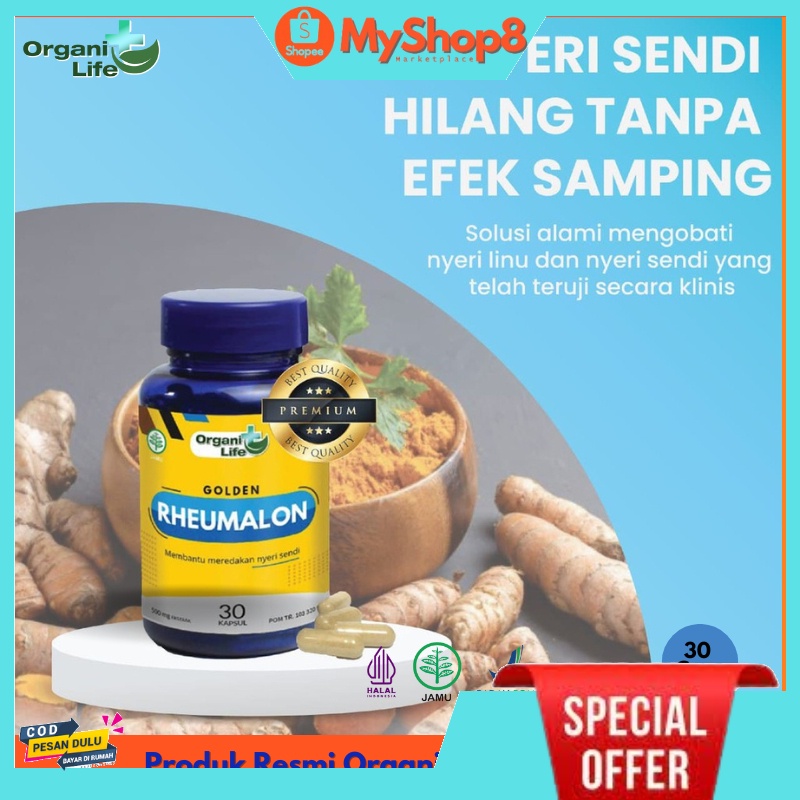 Rheumalon Original Obat Sendi dan tulang | Organilife | Herbal Obat Penghilang Nyeri Sendi
