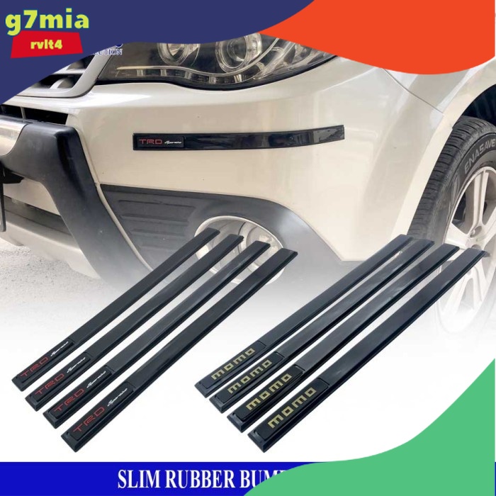 Bumper Guard Slim Rubber Door Guard Pelindung Pengaman Bumper Pintu