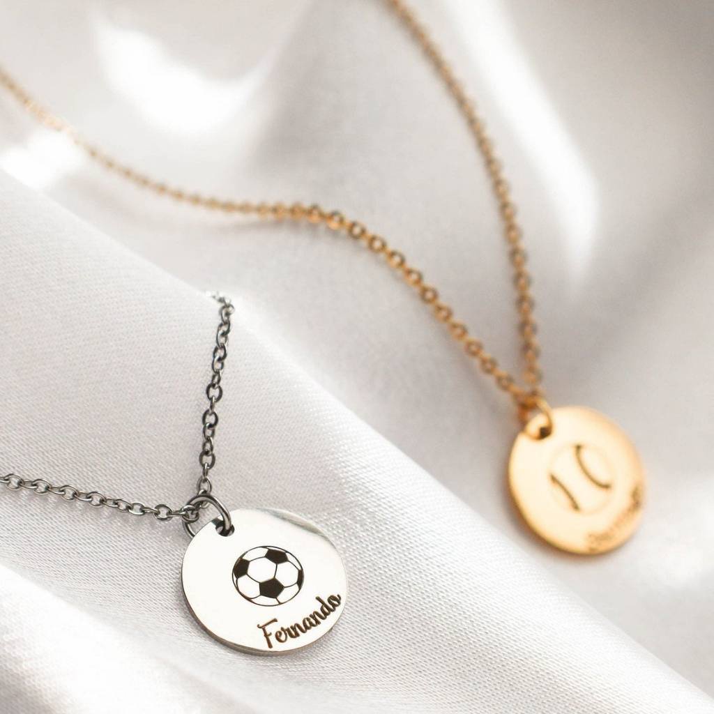 Lapak Jepara Kalung Custom Nama Gambar Foto Symbol Inisial Lapis Emas 23k Bisa Kado