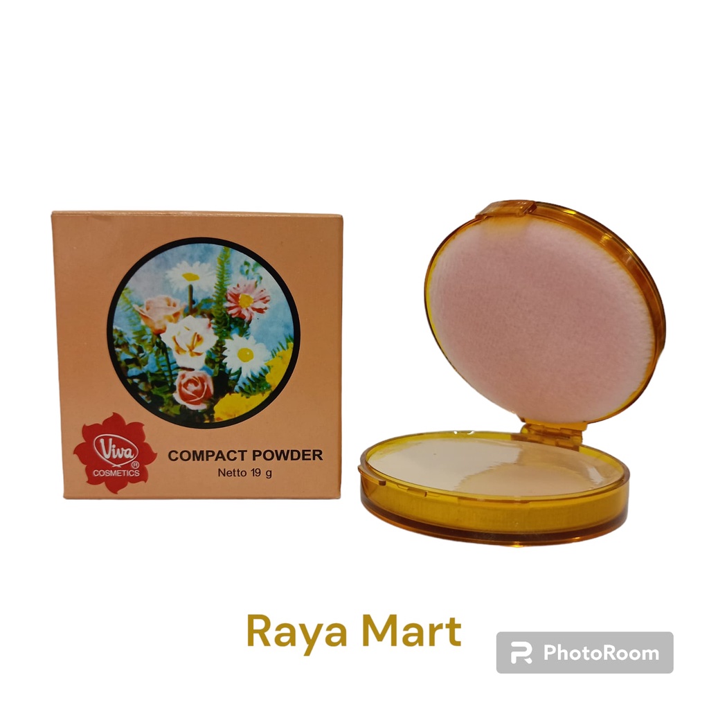 ORIGINAL Viva Compact Powder Bedak Padat Kuning Langsat