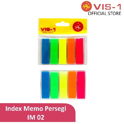 

Sticky Notes / Index Memo Persegi Panjang Vis-1 - IM-02