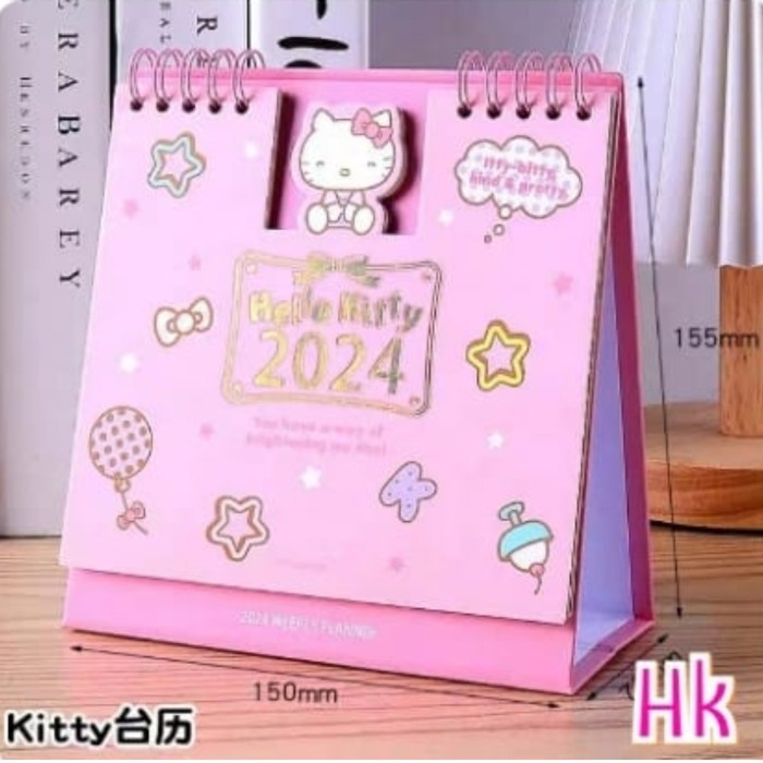 

Kalender meja Hello.Kitty Doraemon Melody Twin Stars Snoopy - HK