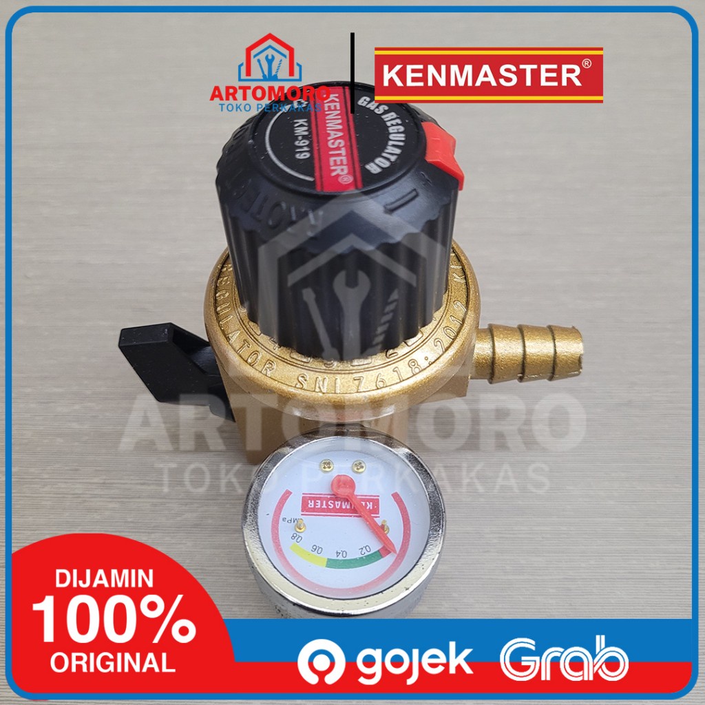 Regulator LPG kenmaster / Kepala Regulator Gas LPG