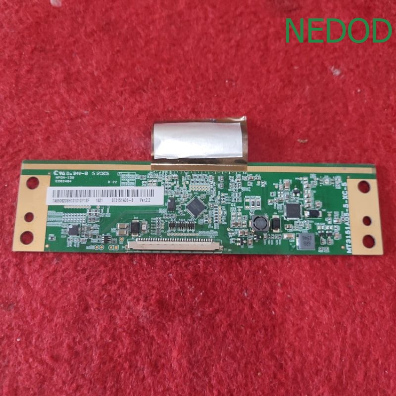 T con Tcon Ticon Tikon board logic papan panel tv led PANASONIC 32 inchi TH 32C 32D 32E 32F 32G - MT