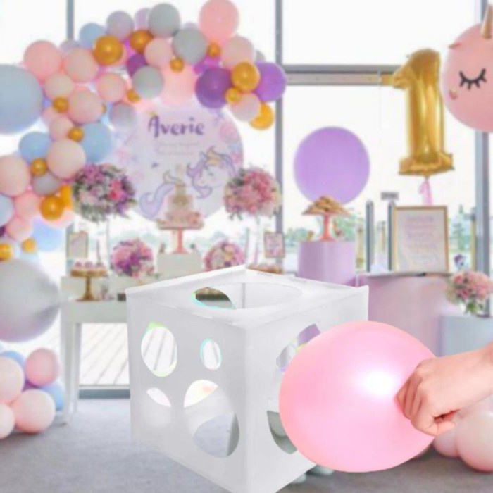 Balon Sizer 11 Lubang Balloon Sizer Pengukur Balon Ulang Tahun