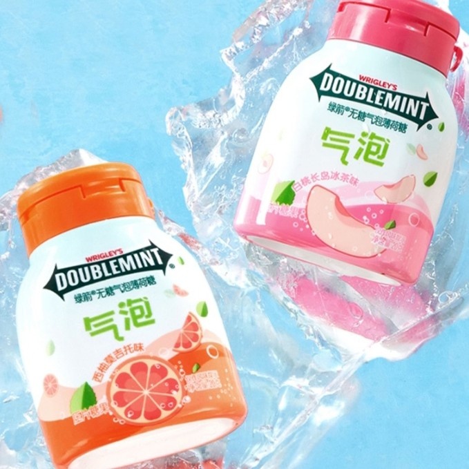 

Wrigley Doublemint Sparkling Mint Sugar Free