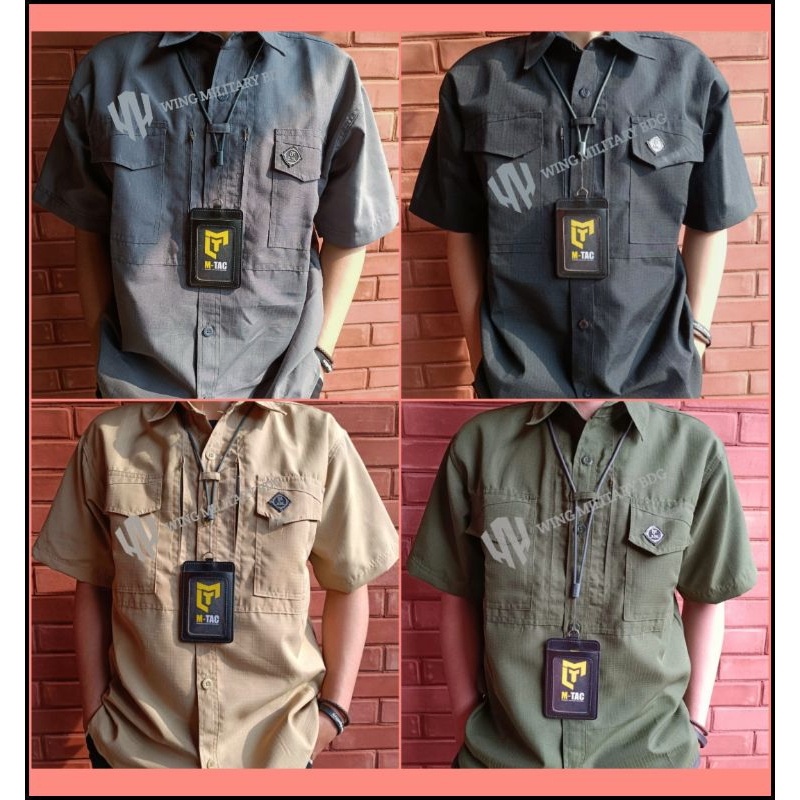 kemeja tactical pendek mtac