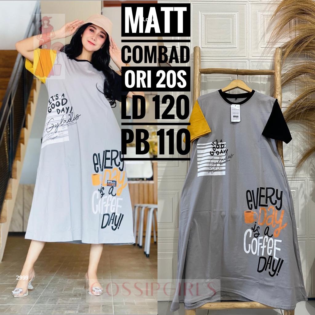GossipGirls - Daster kaos wanita jumbo & setandar dewasa bahan adem ternyaman