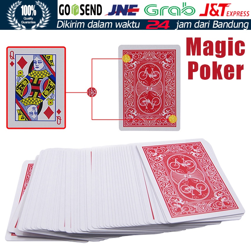 Magic Poker / Kartu Bicycle Second Poker / Kartu Sulap / Magic Shop / Bicycle Seconds