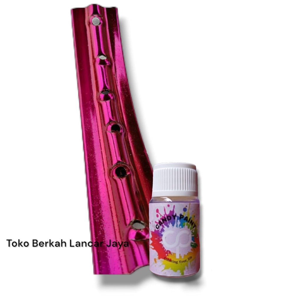 (OLES) 12,5 ML CANDY PAINT Pewarna Logam Chrome Candy Paint Instan