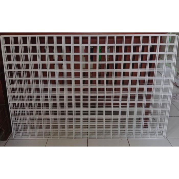 dinding Besi argo rak Ram Kawat bunga TEBAL tanaman Pot 115cmx75cm Paj