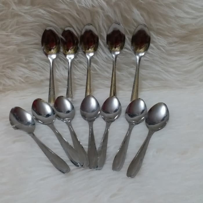 [SENDOK STAINLESS] SENDOK STAINLESS MURAH 1 LUSIN SENDOK GARPU STAINLESS SENDOK TEH