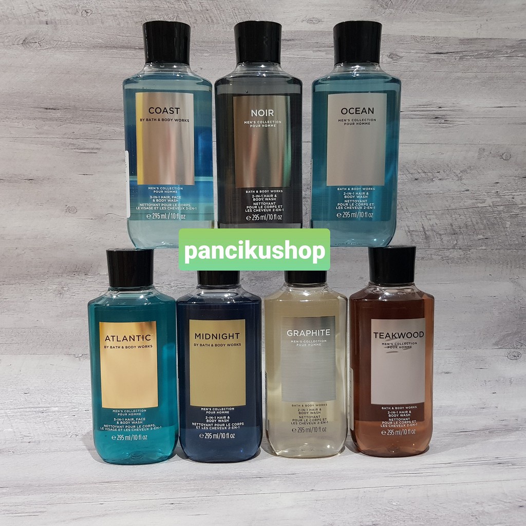 BBW Body Wash for Men/BBW shower gel men/BBW sabun mandi cowok