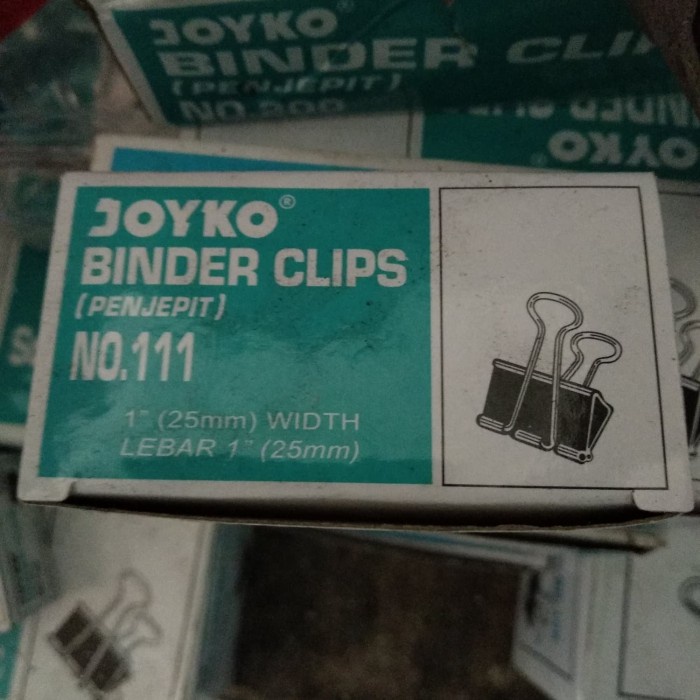 

binder clip 111 1 pack isi 12 box