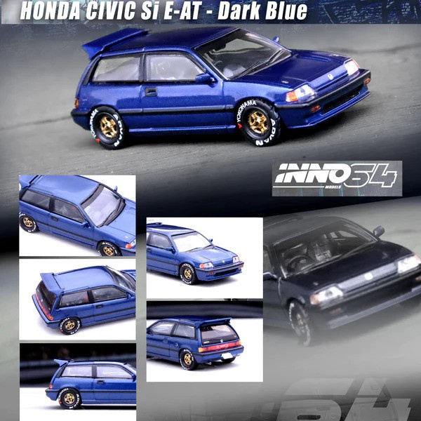 INNO64 1/64 HONDA CIVIC Si E-AT Dark Blue IN64-EAT-DB