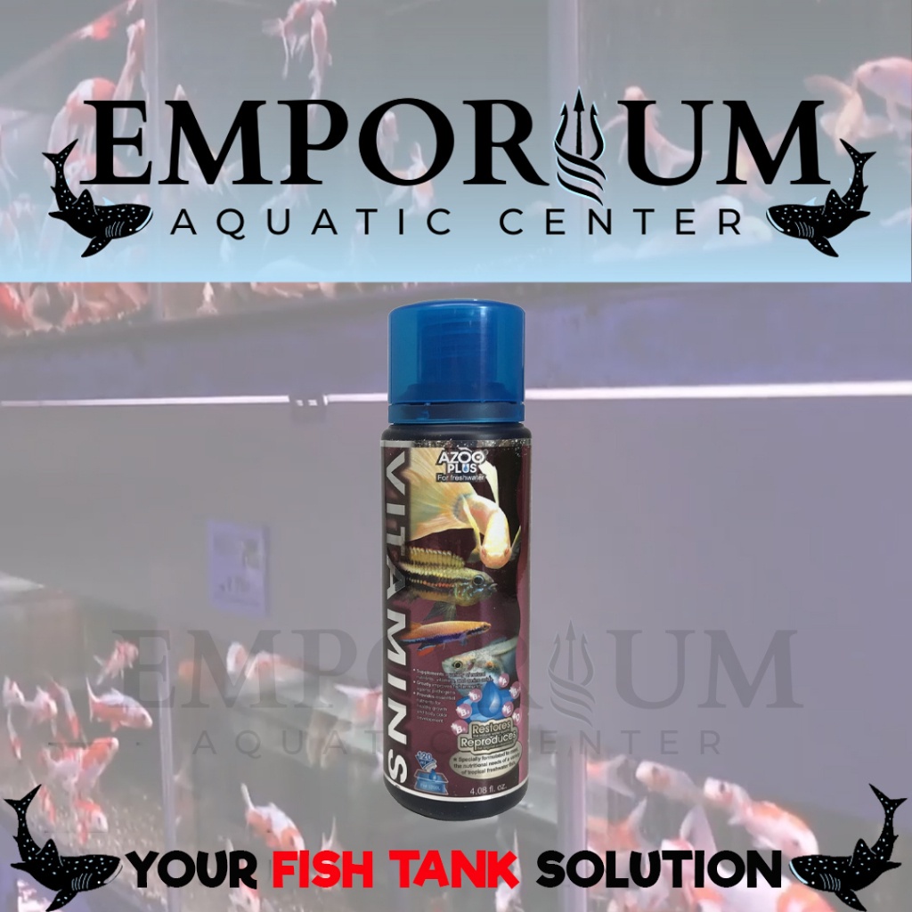 AzooPlus Vitamins untuk ikan agar tidak mudah terserang penyakit - 120ml Emporium Fish