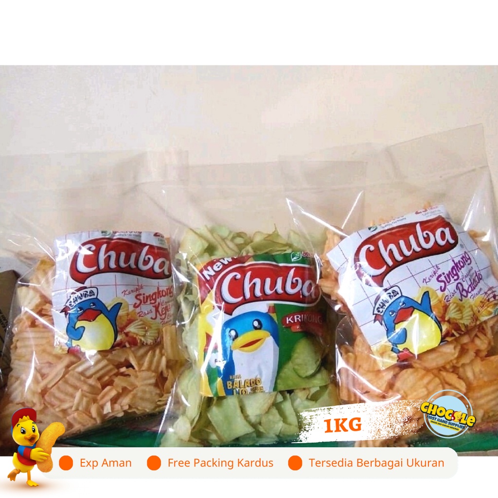 

PROMO 12.12 CHUBA 1KG I PUSAT GROSIR SNACK DAN COKLAT KILOAN ORIGINAL I CEMILAN INDOFOOD MURAH ORI I JABODETABEK