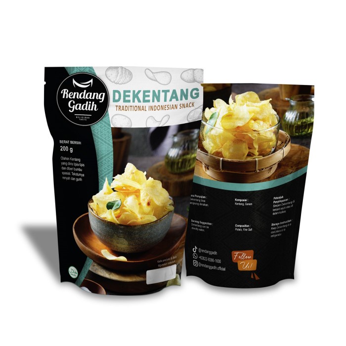 

Dekentang - Keripik Kentang - Rendang Gadih - Asin TP