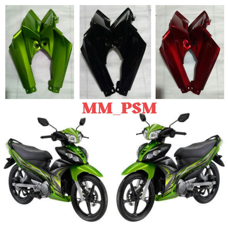 SAMBUNGAN SAYAP BAWAH SATU SET KIRI KANAN SAMBUNGAN BODY BAWAH TUTUP MESIN COVER BODY JUPITER ZX 115