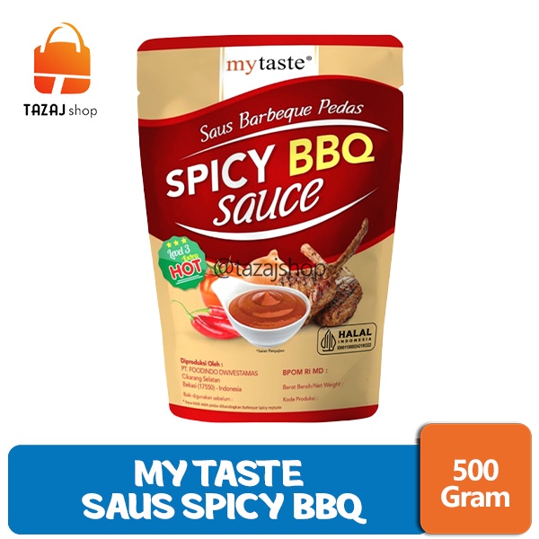 

My Taste Saus Spicy BBQ LV3 500gr - Saus Barbeque Pedas