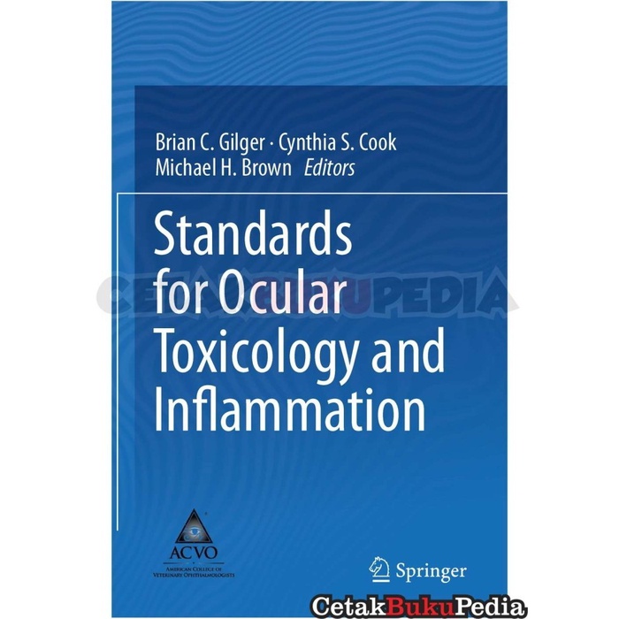 Book Standards Ocular Toxicology Inflammation