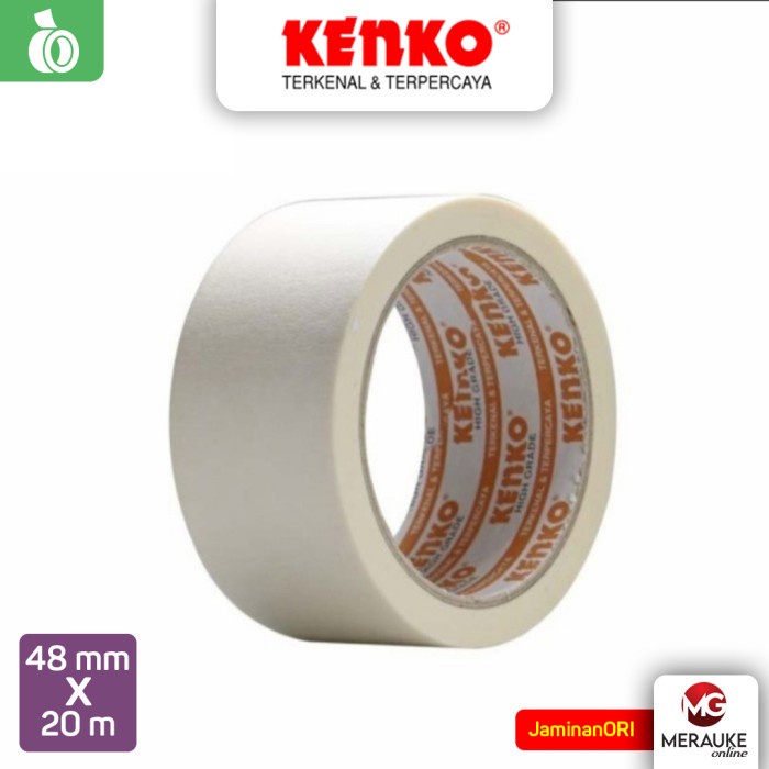 

KENKO Masking Tape / Lakban Kertas 48mm x 20m Cream