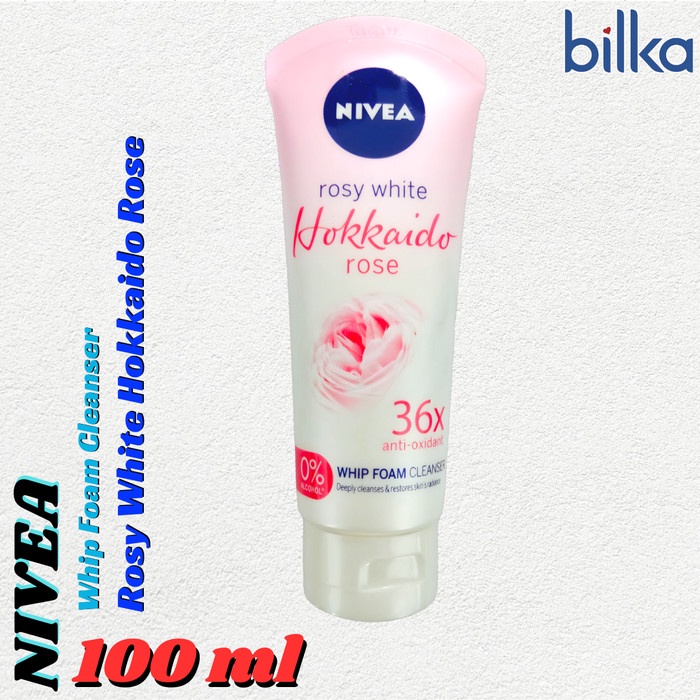NIVEA Facial Wash Rosy White Hokkaido Rose 100ml