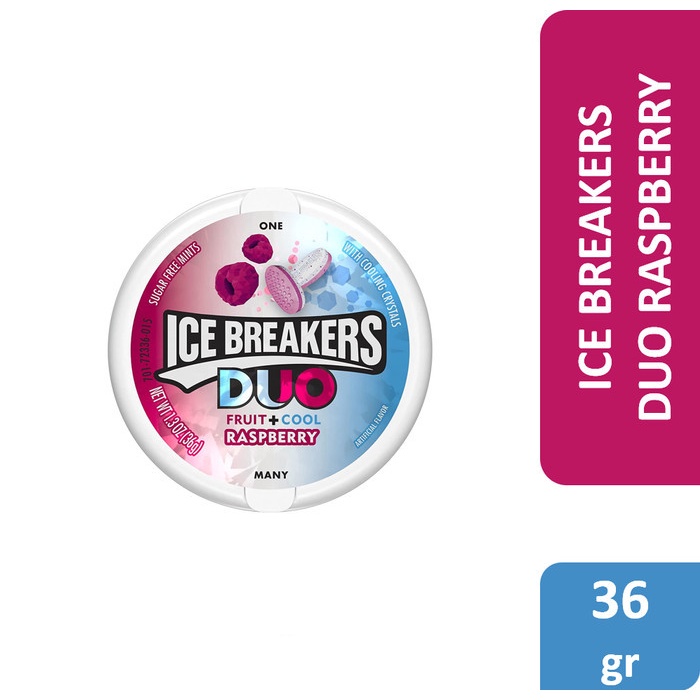 

Ice Breakers Duo Raspberry candy 1.3 Oz