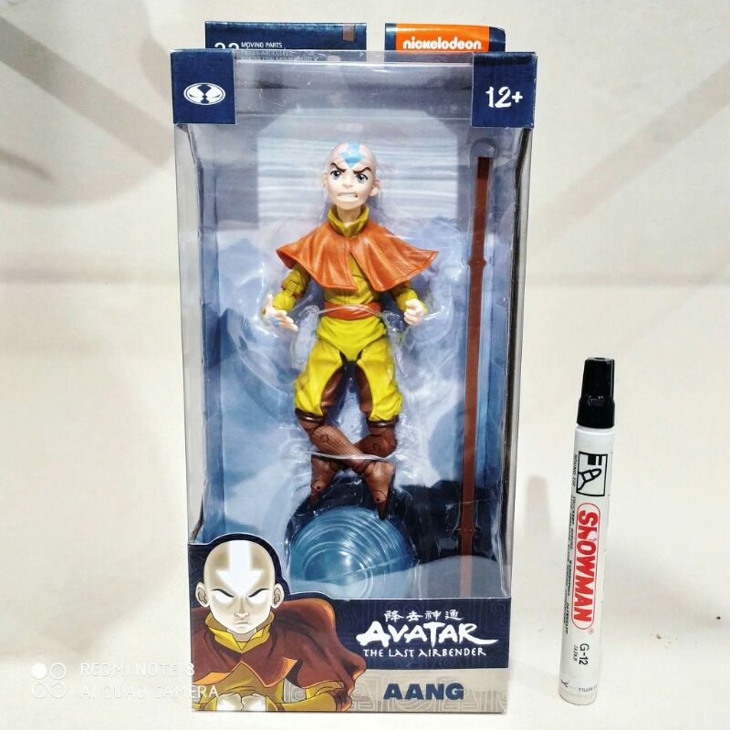 mainan action figureAang avatar the last air benderby mcfarlane toystinggi sekitar 7 inchartikulasi 