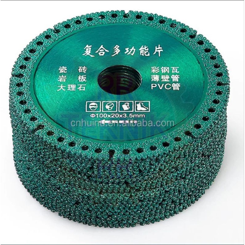 6 In 1 Mata Gerinda 4 inch  Potong Besi,Kayu,Keramik,hollow