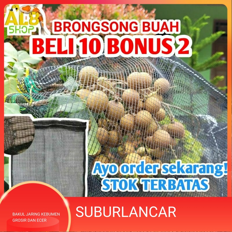 pembungkus buah brongsong klengkeng anggur jambu