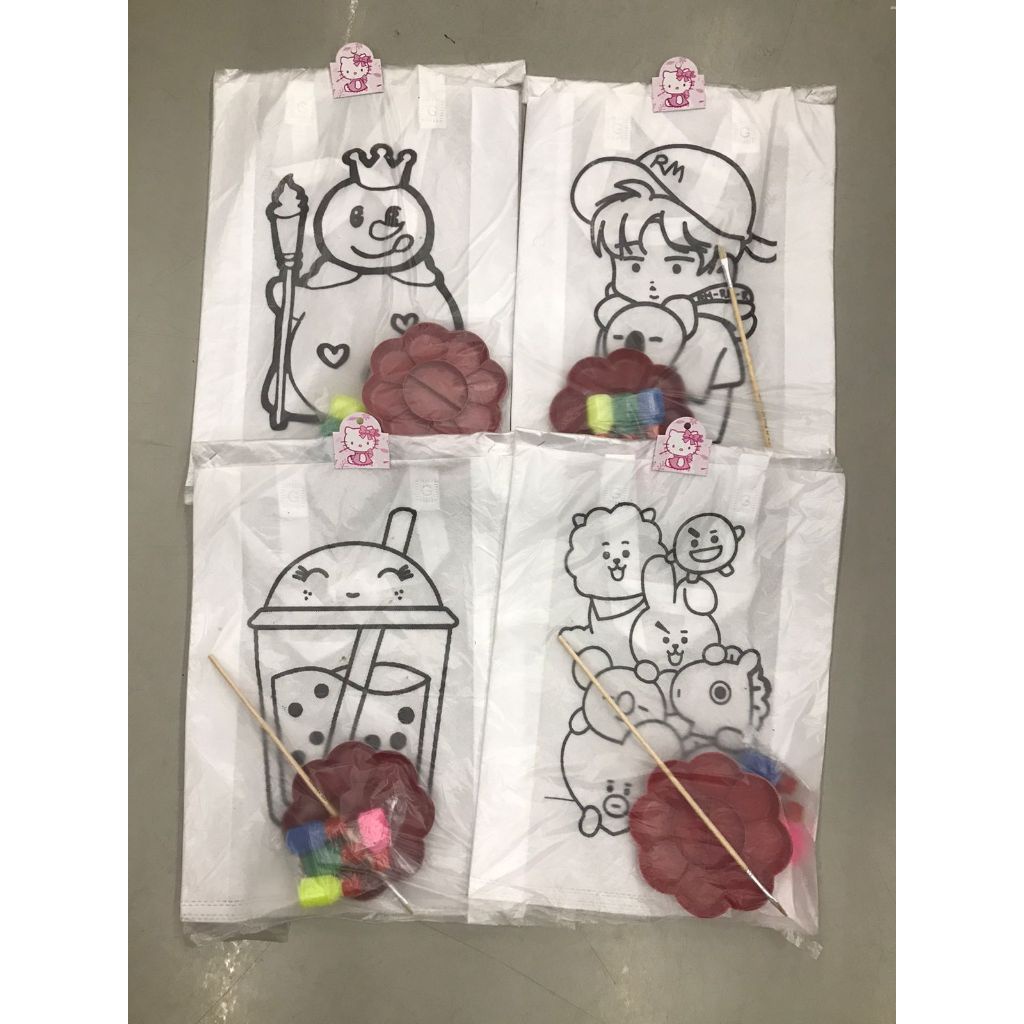 

DREAMLAND TAS LUKIS DIY GOODIE BAG MEWARNAI ANAK TOTEBAG GAMBAR