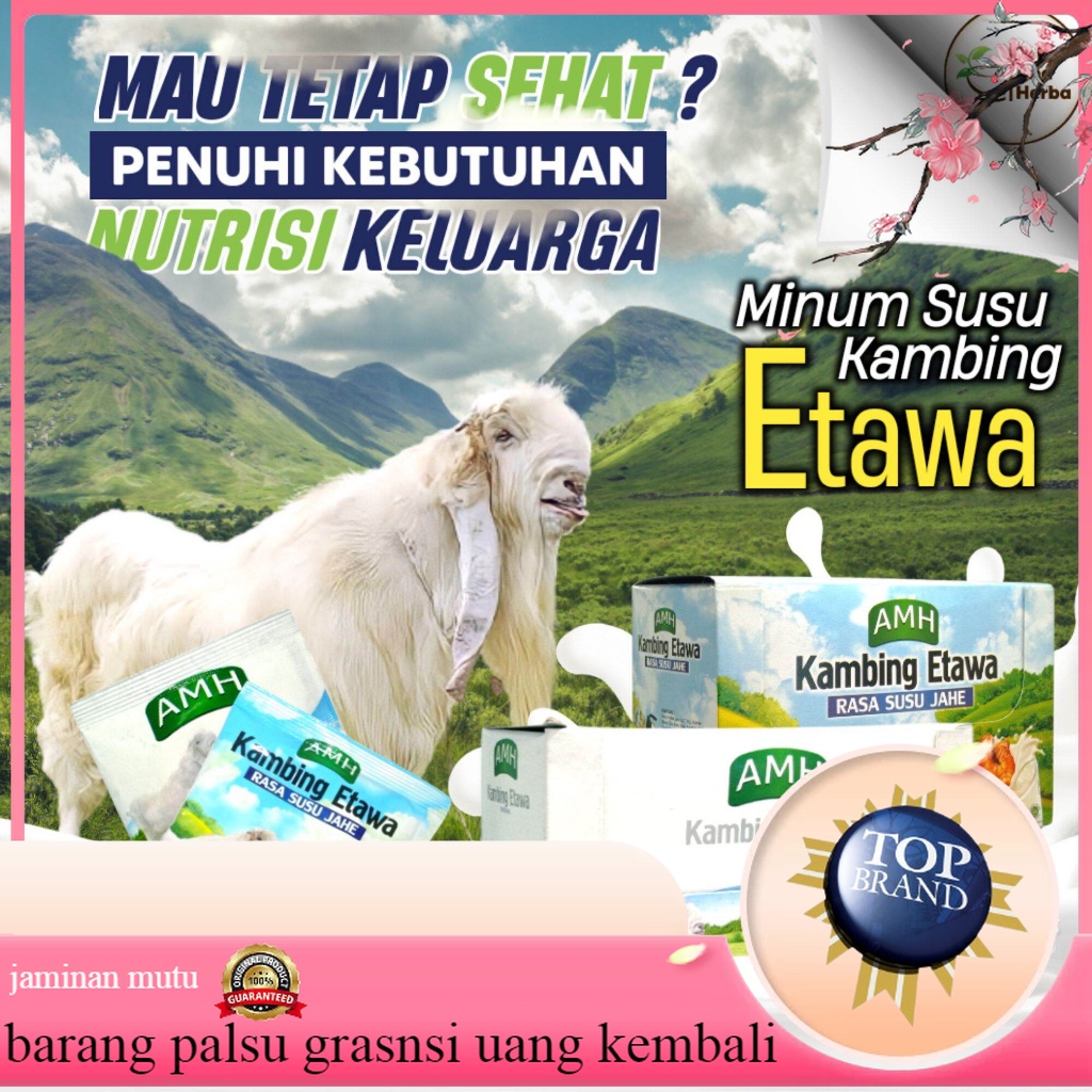 

Susu Kambing Etawa AMH Full Cream | PER BOX | 250 gr ORIGINAL