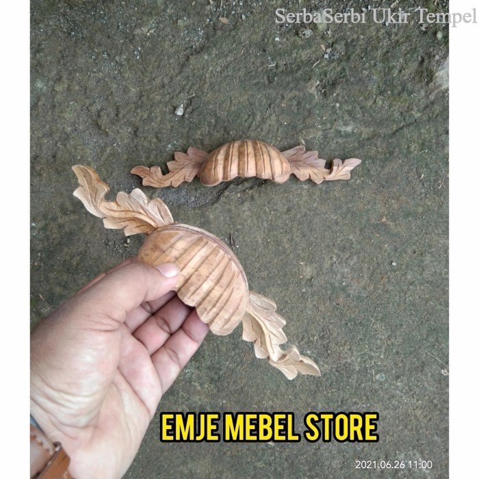 handle pintu jati tarikan gagang pintu ukir knop laci kayu Termurah