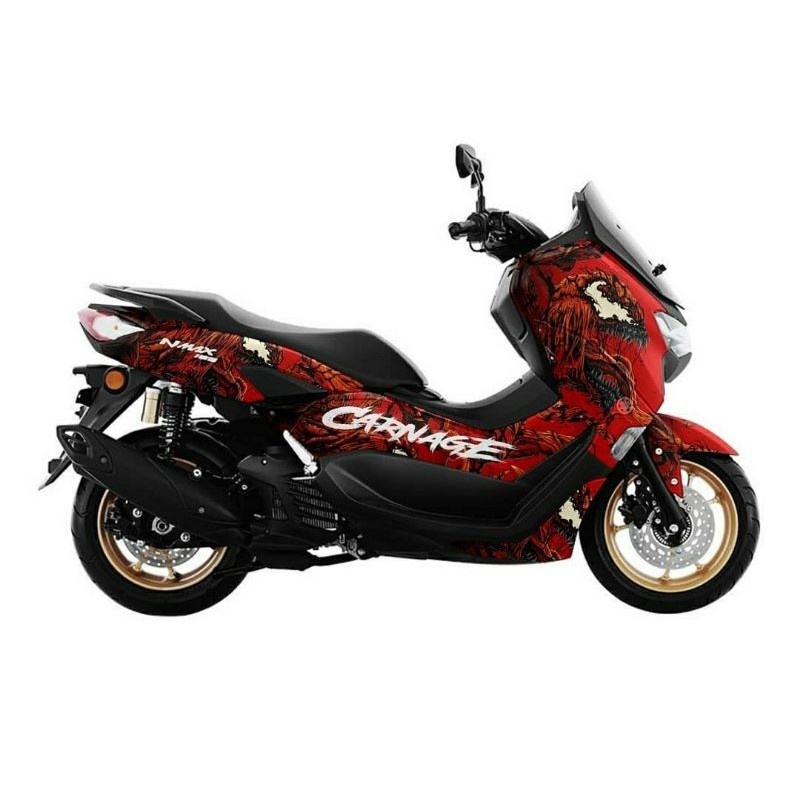 Decal Sticker NMAX New 2020 full body Carnage Venom Red