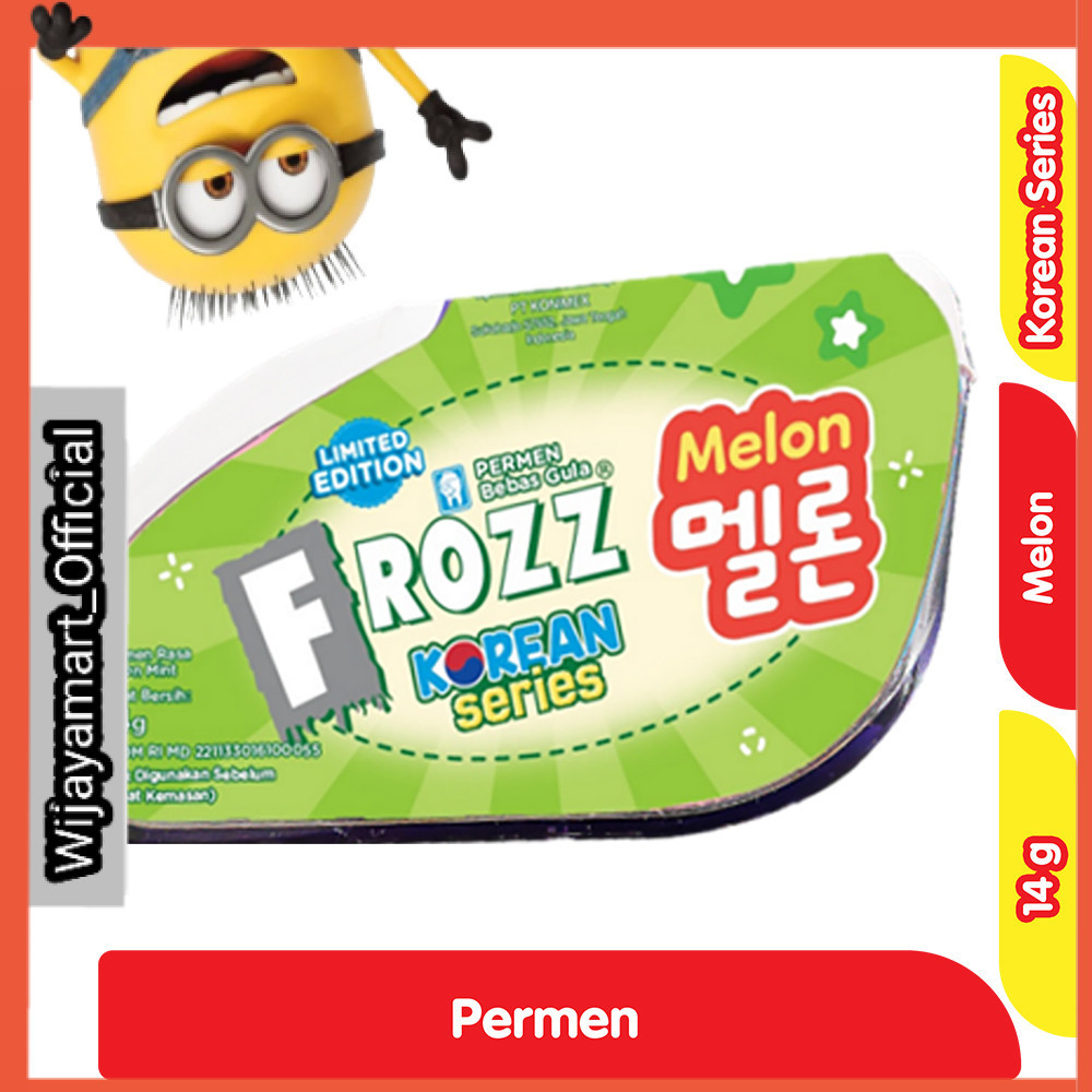 

FROZZ Permen Melon Mint 14 g