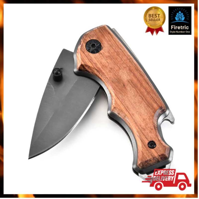 Pisau Lipat Mini Folding Tactical Knife Survival Hunting Tool
