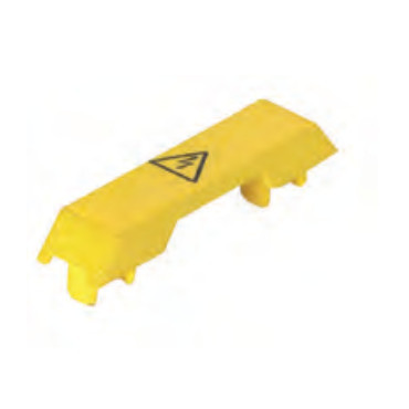 

SS99 04.344.1655.8 AD WT 4 Wieland Cover Warning Sign Yellow